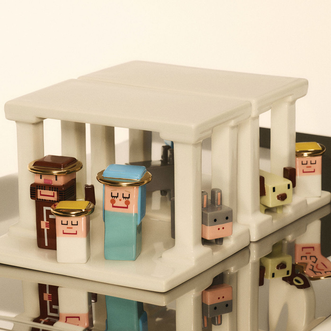 Porcelanowa Szopka Christmas Collection - Alessi