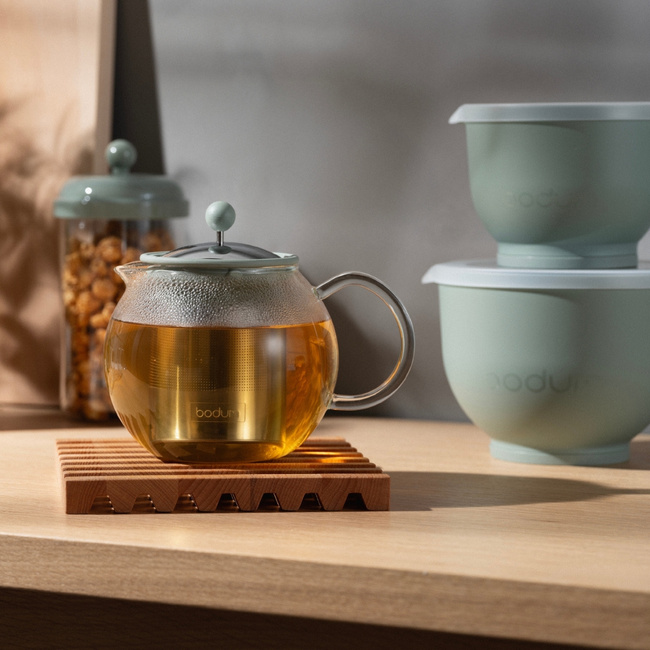 Dzbanki do herbaty tłokowe Assam 1L Sage Bodum