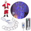 Extralink | Kurtyna świetlna led | 3x3m, 300x led, Biały zimny, świąteczne, ozdoba