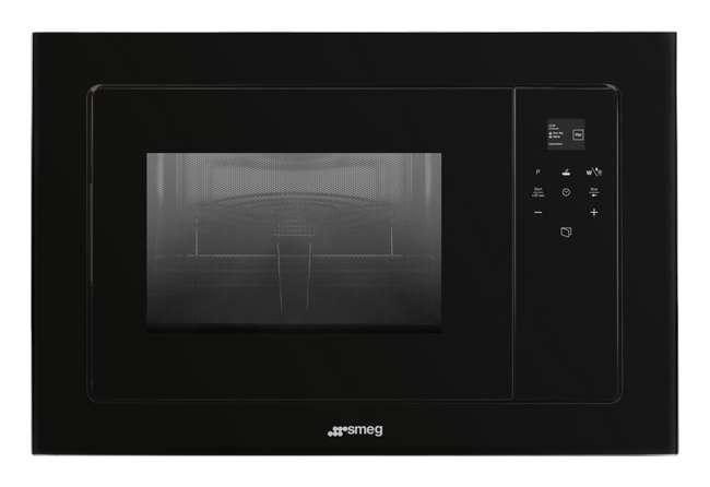 Smeg - Kuchenka mikrof. Linea, 20l - czarny