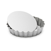 Mini forma do quiche z wyjmowanym dnem 10cm Silver-Top - Patisse