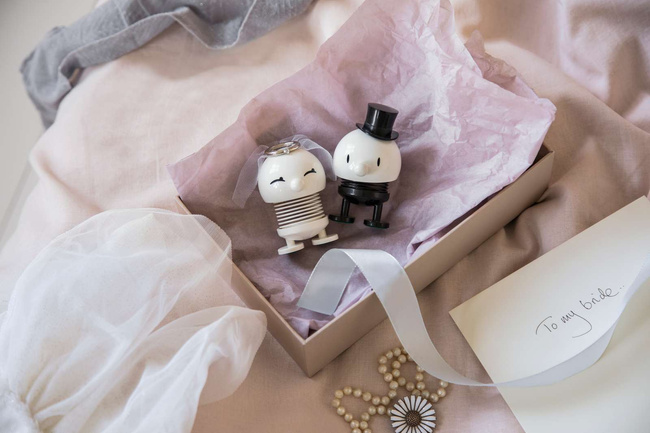 Figurki ślubne Hoptimist Bride White - Hoptimist