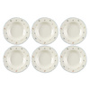 Seltmann Marie-Luise Streublume Zestaw 6 talerzy do zupy 23 cm