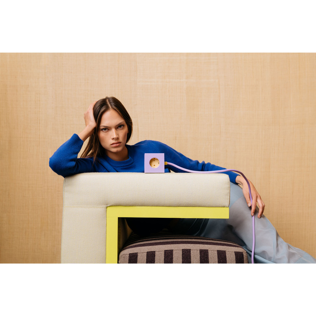 Square 1 - Usb-c - 1,8m (f) Bauhaus 1.8 m Lavender glow Sq1-eufc20-18in1 - Avolt