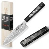 Dellinger Carbon Fiber Octagon Nóż Santoku 18.5 Cm