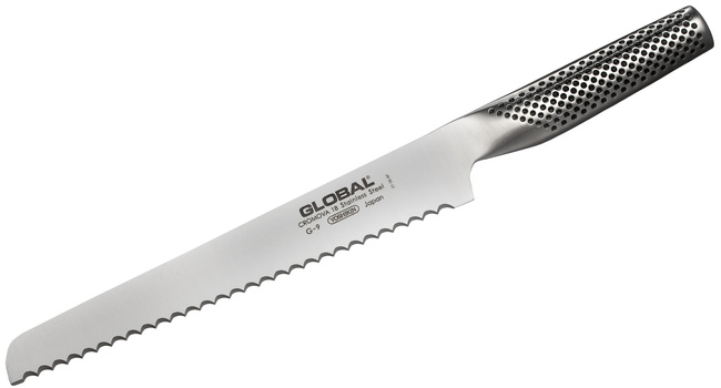 Nóż do pieczywa Global G-9, ostrze 22 cm
