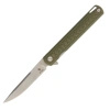 Nóż składany Womsi Wolf EDC, stal Sandvik 14C28N, ostrze 9 cm, rękojeść G10 zielona