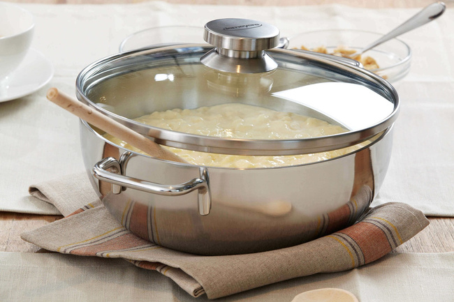 Demeyere Apollo 7 Patelnia Głęboka 2h Z Pokrywką 28 Cm