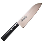 Masahiro Sankei Santoku 16.5 cm Czarny