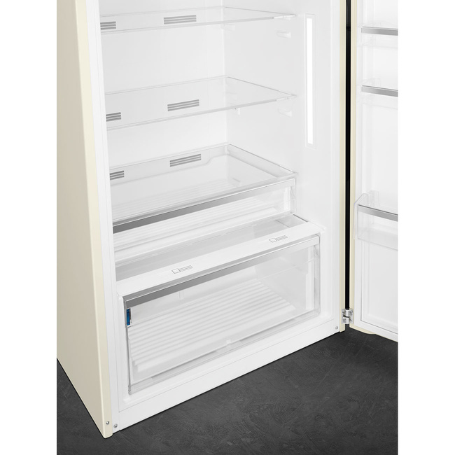 Smeg - Chłodziarko-zamrażarka FAB50RCR5 50'S STYLE - Cream