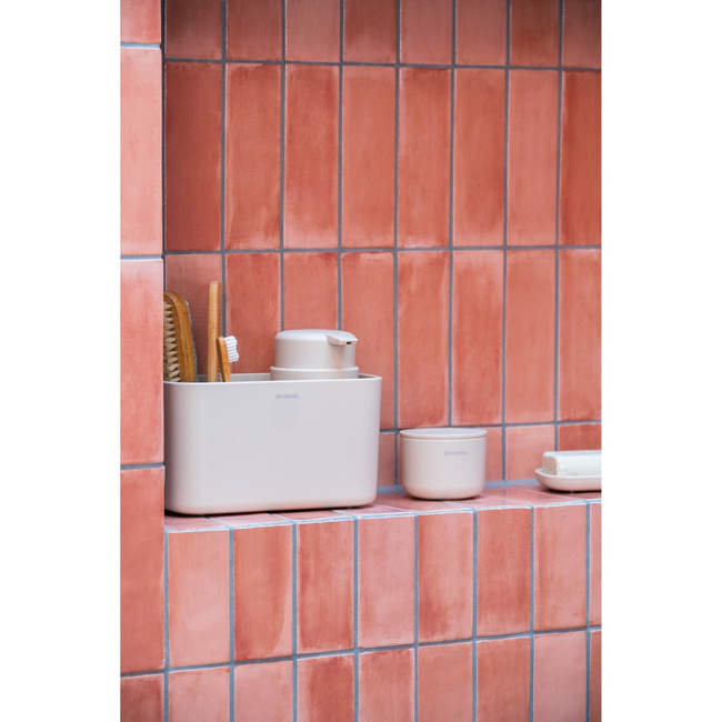 Organizer łazienkowy Brabantia ReNew na umywalkę, Soft Beige