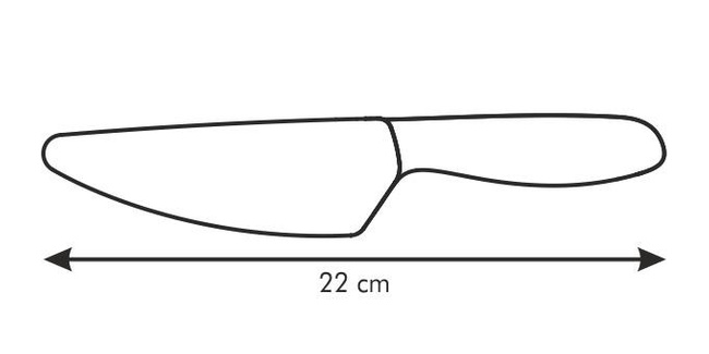 Nóż z ostrzem ceramicznym Vitamino 12 cm - Tescoma