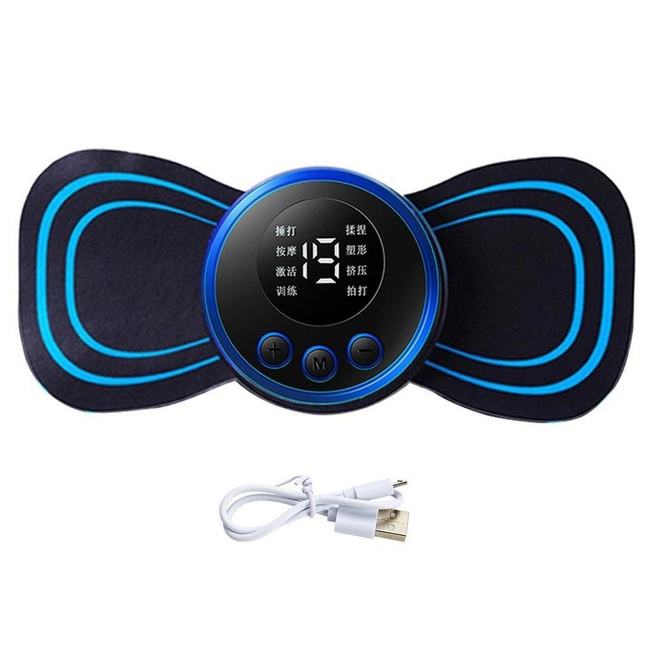 Elektrostymulator Extralink Mini Massage Stick TENS i EMS, 8 trybów, 19 poziomów