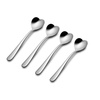 Zestaw 4 polerowanych łyżeczek do herbaty Alessi