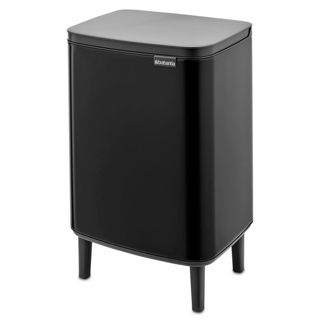 Kosz Bo Bin Hi 12 L Czarny Matt 227226 - Brabantia