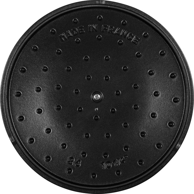 Zestaw 2 naczyń + pokrywka 24 cm Truflowy - Staub