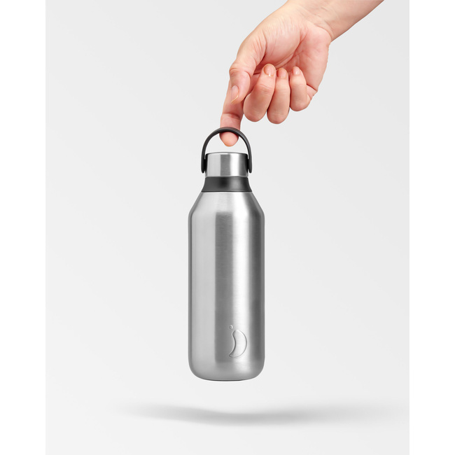 butelki termiczne 500 ml Chilly's ze stali z recyklingu