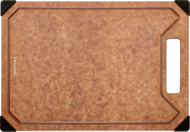 Zwilling Deska kuchenna z włókna drzewnego - 31 x 21.5 cm, brązowy