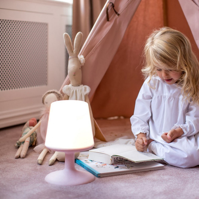 Lampa Light To Go Organic - szara - Koziol