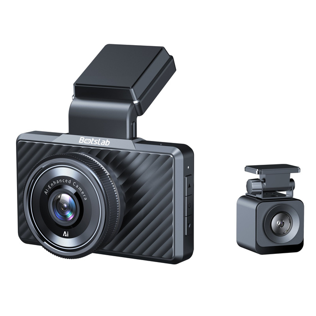 Botslab G500H Pro Rejestrator Samochodowy 3K Przód 1080p Tył GPS WiFi 2.4GHz Monitoring Jazdy