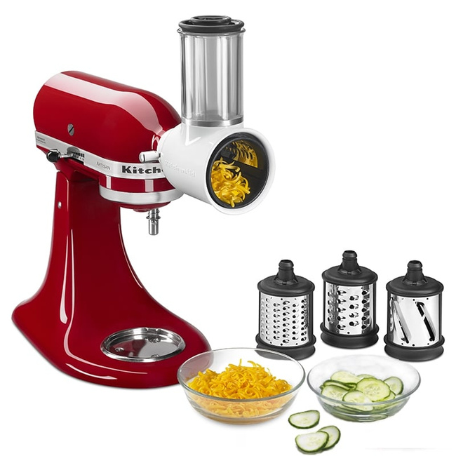Zestaw trzech przystawek KitchenAid 5KSM2FPPC do mikserów planetarnych