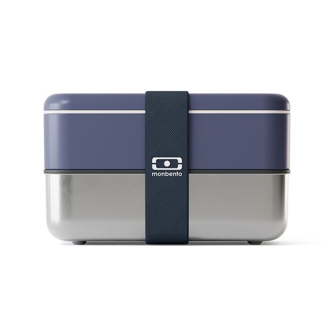 Monbento Sense Original Bento Lunchbox 1.2L Blue Natural