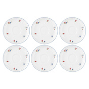 Seltmann Sonate Nostalgia zestaw 6 spodków 13 cm