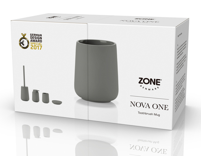 Kubek Na Szczoteczki Do Zębów Nova One Taupe 28087 - Zone Denmark