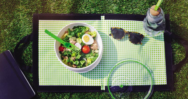 Butelka na wodę Eau Good czerwona - Black+Blum