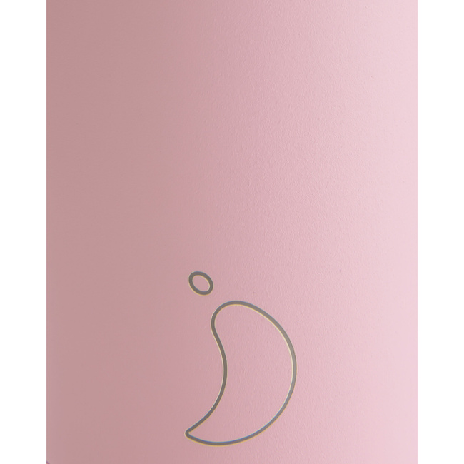 Termiczny kubek ze słomką Chillys | 500ml | Pastelowy róż Original - Chillys Bottles