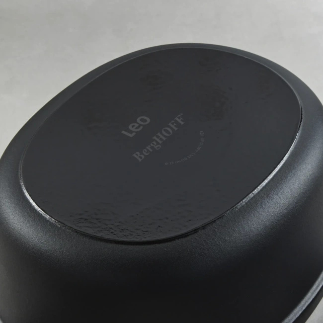 Żeliwny, Owalny Garnek Z Pokrywą Graphite 27X22 Cm, 4,8 L - Berghoff