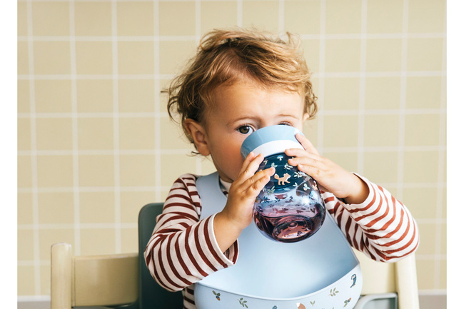 Kubek Dziecięcy Treningowy Do Nauki Picia Mio 300 Ml Sunshine & Rainbow - Mepal