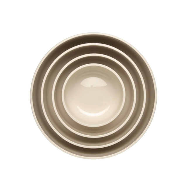 Pojemniki hermetyczne okrągłe S Store&more Bio 3,2 l beżowe - Guzzini
