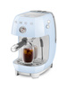 Smeg - Ekspres do kawy, kolbowy ECF03PBEU 50's Style - niebieski