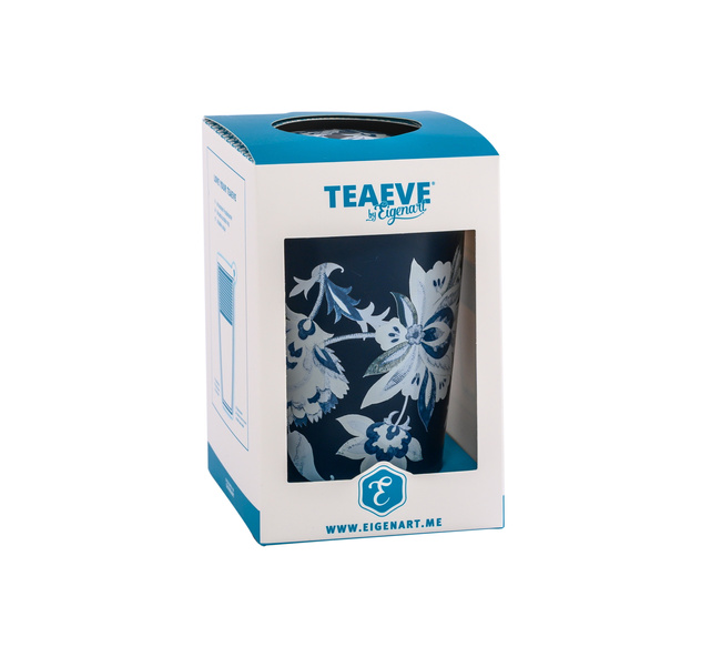 Kubek z zaparzaczem TeaEve 350ml Luna niebieski Eigenart