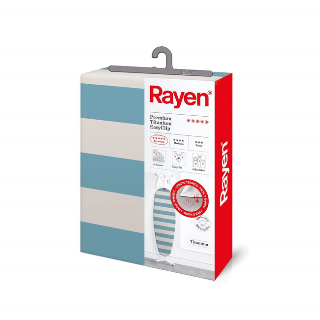Pokrowiec na deskę do prasowania wysokiej jakości materiał uniwersalny rozmiar do 130x47 cm Rayen