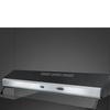 Smeg - Okap kuchenny, 90 cm KSEC91XE3 UNIVERSAL - czarny