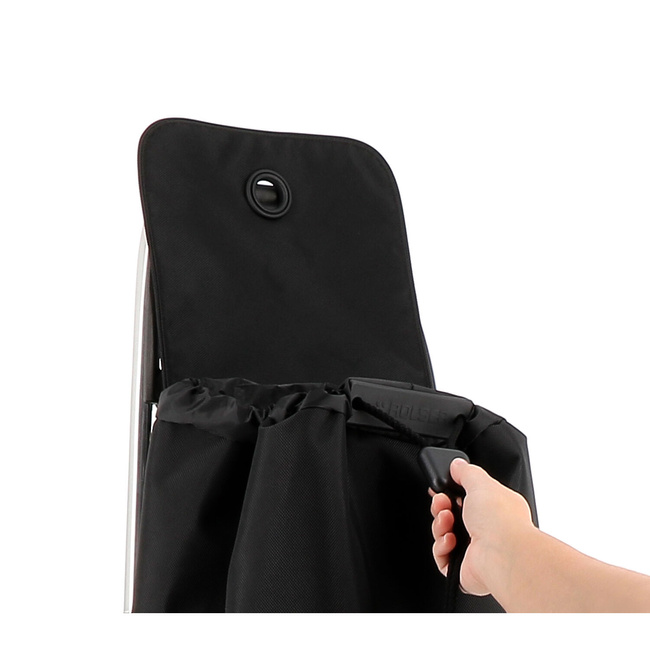 torby na zakupy z pojemnikiem 2 l czarne I-Max Mf - Rolser