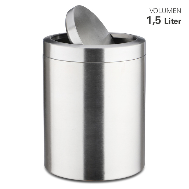 Kosz stołowy stal matowa - Weis