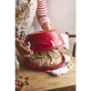 Naczynie do wypieku chleba Emile Henry czerwone 5,2 l ceramiczne do chleba
