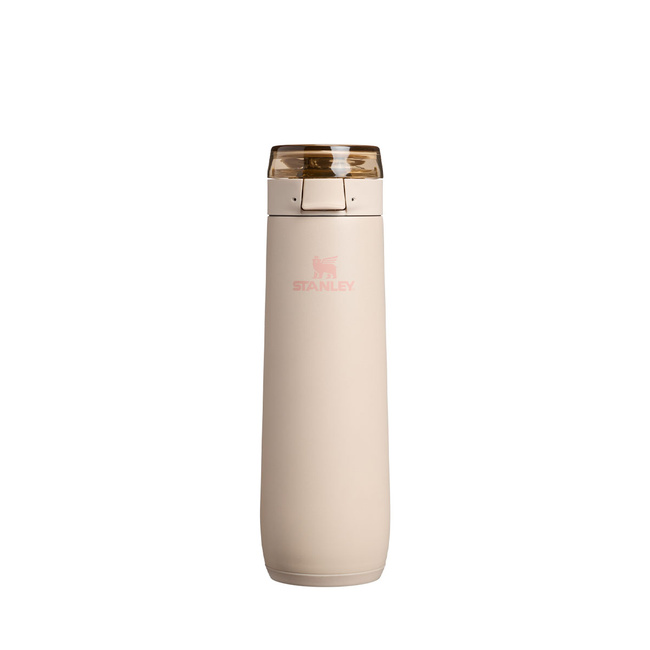 Butelka termiczna Stanley FlowState Spring Bottle 0,59 l ze słomką, Champagne