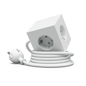 Listwa zasilająca Square 1 z podwójnym Usb-c 30 w i magnetyczną podstawą 1,8 m - biała - Avolt