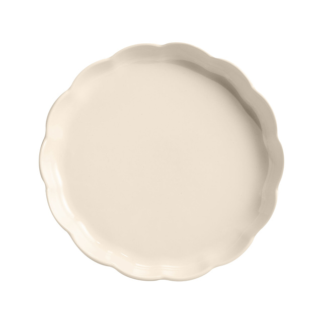Naczynie do tarty Madeleine Ø 31 cm kremowe Emile Henry
