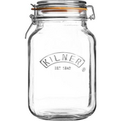 Słoik 1,5 l. Square Clip Top Jar - Kilner