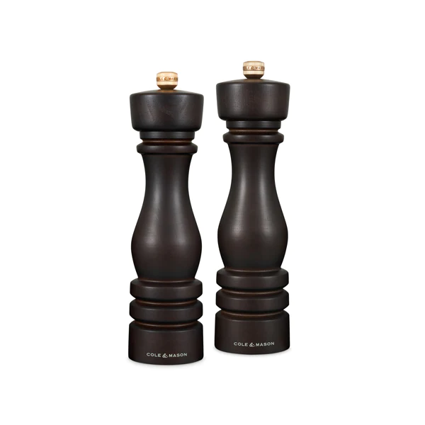 Młynek do soli London chocolate wood 22 cm - Cole&Mason