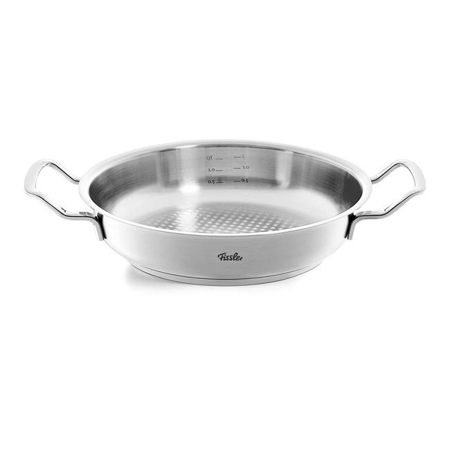 Patelnia do smażenia i serwowania 24cm z pokrywą Novogrill OPC 2 - Fissler