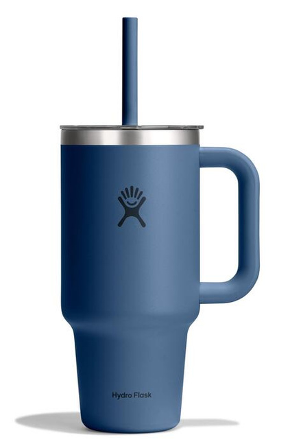 Kubek podróżny Hydro Flask 32 oz Travel Tumbler, Harbor Blue, ze słomką