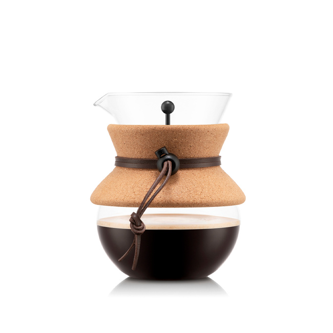 Bodum zaparzacz do kawy z filtrem stałym Pour Over 500 ml Cork