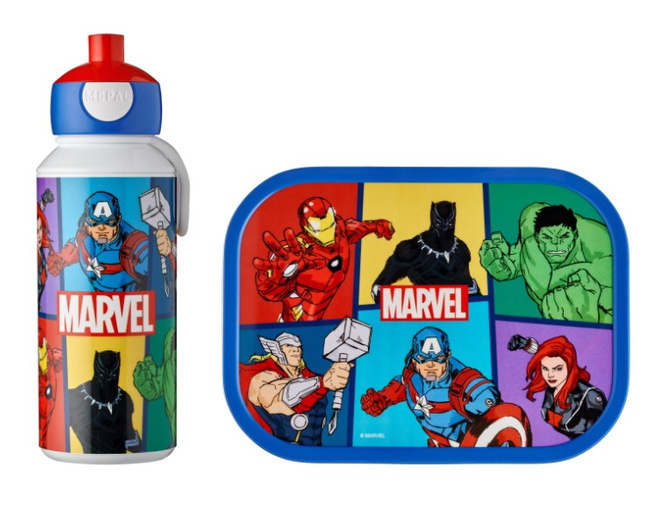 Mepal Campus Avengers Lunch Set Śniadaniówka 750 Ml Bidon 400 Ml $(attrs.a.#cdata-section)