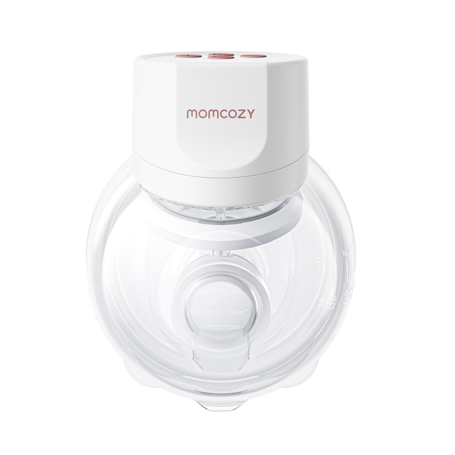 Momcozy S12 Pro laktator muszlowy bezprzewodowy pojedynczy biały do odciągania mleka